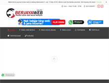 Tablet Screenshot of berjayaweb.com